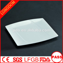 High Quality square white porcelain side plate porcelain plate